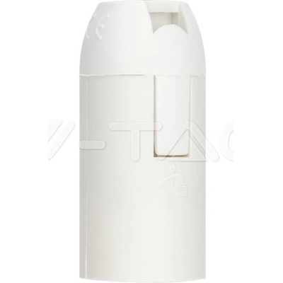 V-TAC E14 Objímka žárovky, termoplast, bílá