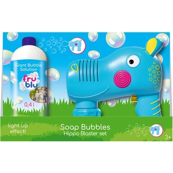 Fru Blu Fru Blu Blaster Духалка за балончета 400ml - Хипопотам (DKF0161)