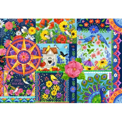 Bluebird Puzzle - Puzzle The Colours of Spring - 1 000 piese