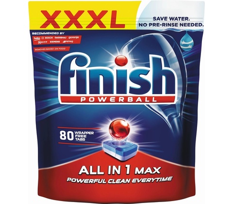 Finish All in 1 Max tablety do myčky nádobí 80 ks