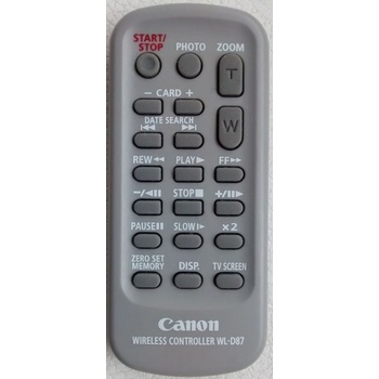 съвместим CANON WL-D87, D83-0752-000 - съвместимо дистанционно управление на марката General (WL-D87, D83-0752-000)
