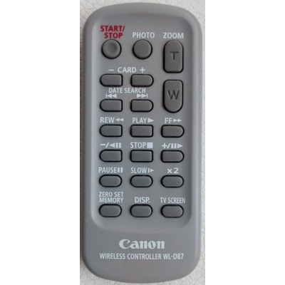 съвместим CANON WL-D87, D83-0752-000 - съвместимо дистанционно управление на марката General (WL-D87, D83-0752-000)