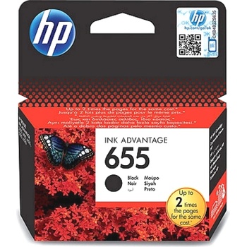 HP 655 Black Ink Cartridge (CZ109AE)