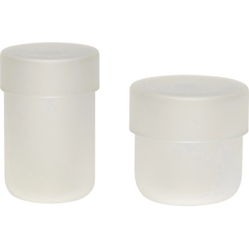 Hübsch Контейнер Hübsch цилиндричен стъклен заскрежен 2 бр (660906)