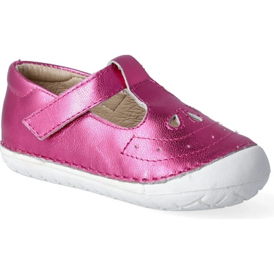 Oldsoles Royal Pave barefoot fuchsia foil