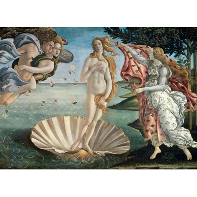 Eurographics Botticelli Zrodenie Venuše III 1000 dielov