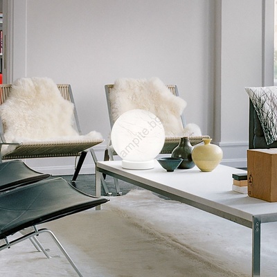 Ideal Lux - Настолна лампа CARTA 1xE27/25W/230V Ø 20 см бял (ID317168)