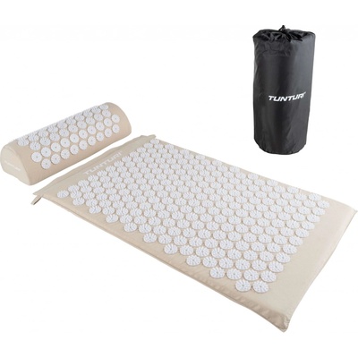 TUNTURI Akupresurní podložka a polštář béžová – Zboží Dáma