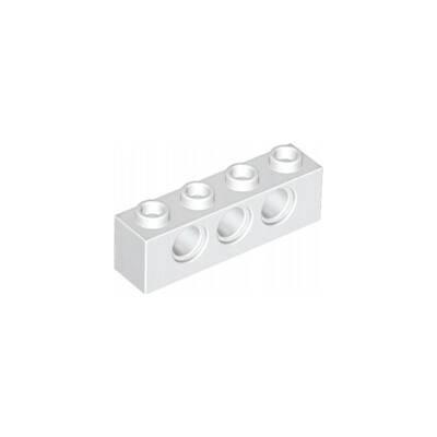 LEGO® 3701 Technic Nosník 1x4 Biela