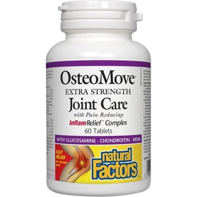 Natural Factors OsteoMovе Joint Care, 60 таблетки, Natural Factors (26842 NF)