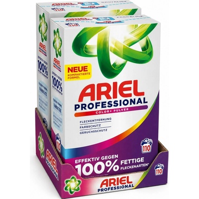 Ariel Professional Color prací prášek na barevné prádlo 2 x 110 PD