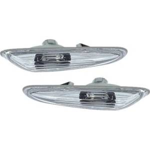 Carmart Кристални мигачи bmw e46 (2001-2005) / Е60 / x3 (2004-2009) - хром