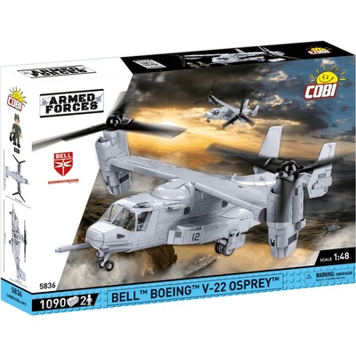 COBI 5836 Armed Forces Americký konvertoplán Bell Boeing V-22 Osprey US Navy – Zboží Dáma