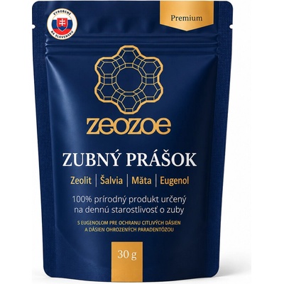ZEOZOE PARADENT Zubný prášok Refill 30 g