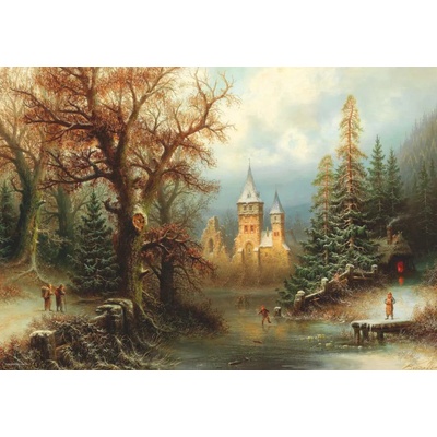 D-Toys Albert Bredow Romantic Winter Landscape 1000 dielov