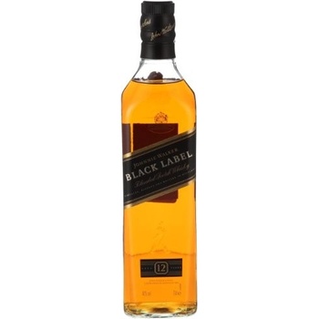 Johnnie Walker Black Label 40% 0,7 l (čistá fľaša)