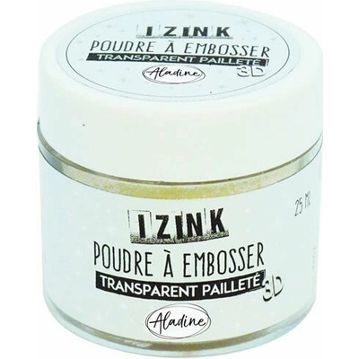 Embosovací prášek, 25 ml průhledný třpyt