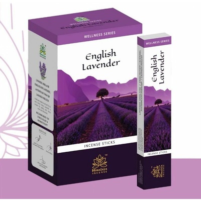 Himalaya Indické vonné tyčinky Wellness Series English Lavender 15 ks