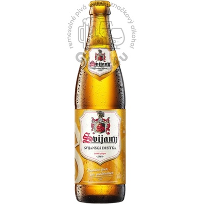 Svijany Svijanská Desiatka 10° 0,5 l (sklo)