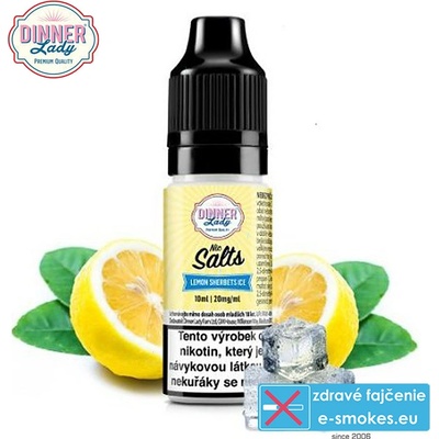Dinner Lady Lemon Sherbets Ice 10 ml 20 mg