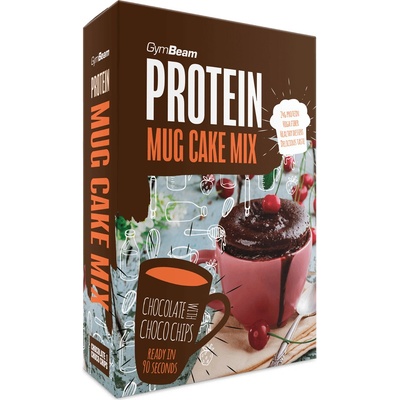 GymBeam Protein Mug Cake Mix vanilka s kousky borůvek 500 g – Zboží Mobilmania