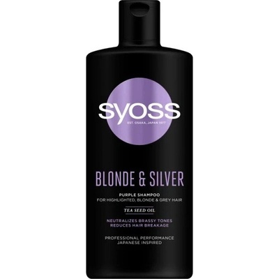 Syoss Blonde & Silver Purple Shampoo 500 ml