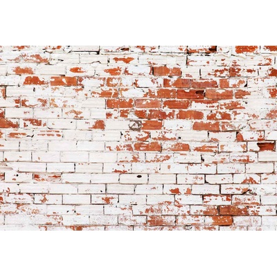DIMEX ART Флизелинов фототапет измазана тухлена стена 375 x 250 см