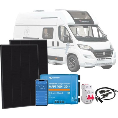 Victron Energy solární set 2x 180Wp pro karavan