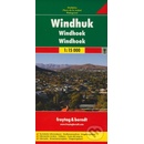 Plán města Windhoek