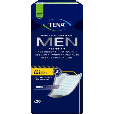 TENA Men Level 3 inkontinenčné vložky pre mužov 8 ks