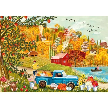 Magnolia - Puzzle Autumn Scene - 1 000 piese
