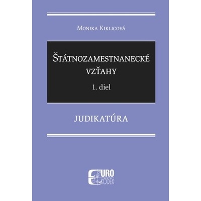 Štátnozamestnanecké vzťahy 1. diel - Judikatúra