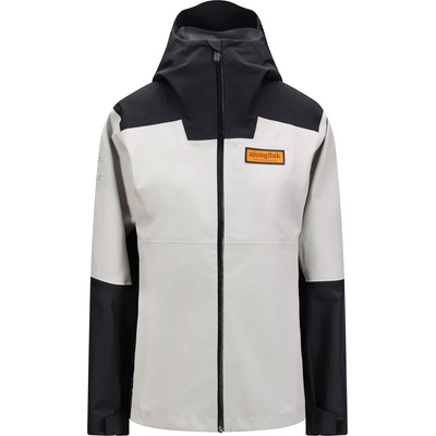 Ajungilak Дамско водоустойчиво яке Ajungilak Women's Tysfjord Hooded GTX Jacket Waterproof jacket - Fjord Stone / Black (102-5363-0212)