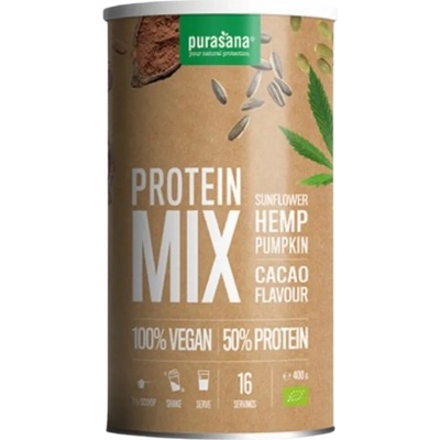 Purasana Protein Mix Vegan | Cacao [400 грама] Какао