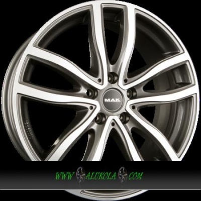MAK Fahr 8x19 5x120 ET36 gunmetal mirror
