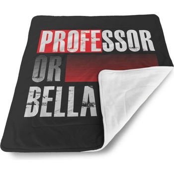 Sablio Detská deka pre bábätko La Casa de Papel Professor or Bella Ciao motiv 3