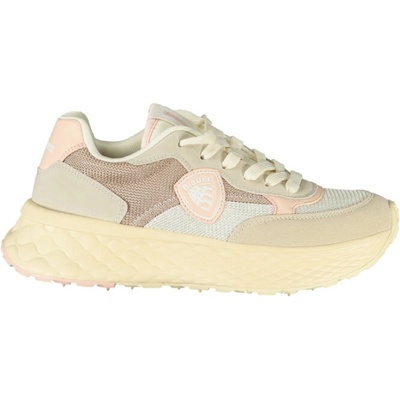 Blauer dámska športová obuv bežová