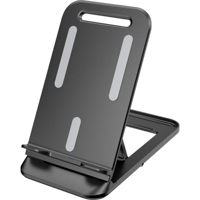 HQWear Универсална сгъваема стойка за телефон / таблет HQWear, черна (K10 black)