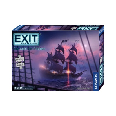 Kosmos Spiele EXIT®-Das Spiel+Puzzle Das Gold der Piraten