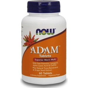 NOW Adam Men's Multi, 60 таблетки, Now
