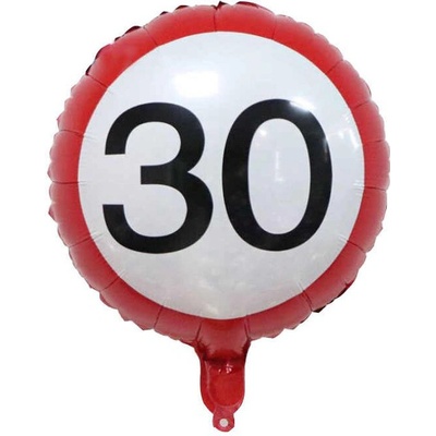 Fóliový balónek číslo 30 7640