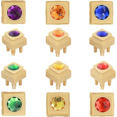 Masterkidz Akrylové farebné tabule STEM Science Board Diamonds 72 ks