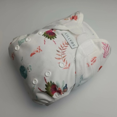 Lillybe Svrchní kalhotky víly na bílé
