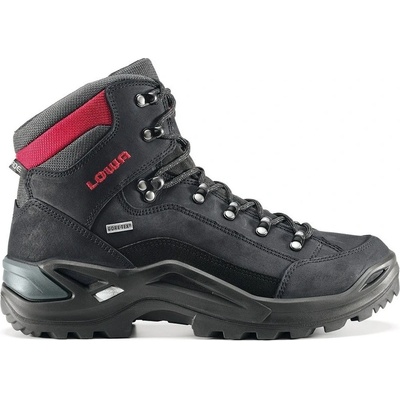 Lowa Renegade GTX MID man black red