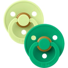 Bibs Dudlíky kaučuk 2 ks Colour Matcha/Cactus