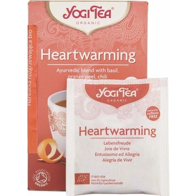 Yogi Tea Bio Čaj Hřejivý 17 sáčků 30,6 g