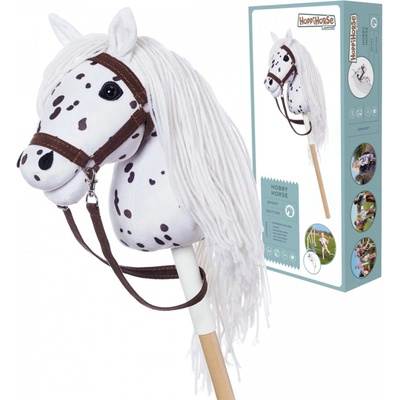 Hobby Horse HOPPIHORSE A4 Leopard biely