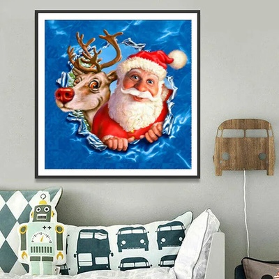 Дядо Коледа 30/30 см