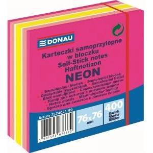 DONAU ADHESIVE CUBE 76X76MM (7574021EN-99)
