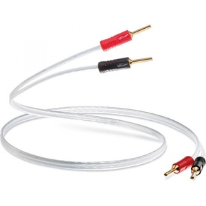 QED Кабели за колони QED - XT25, 2 m, 2 броя, бели (QE1460)